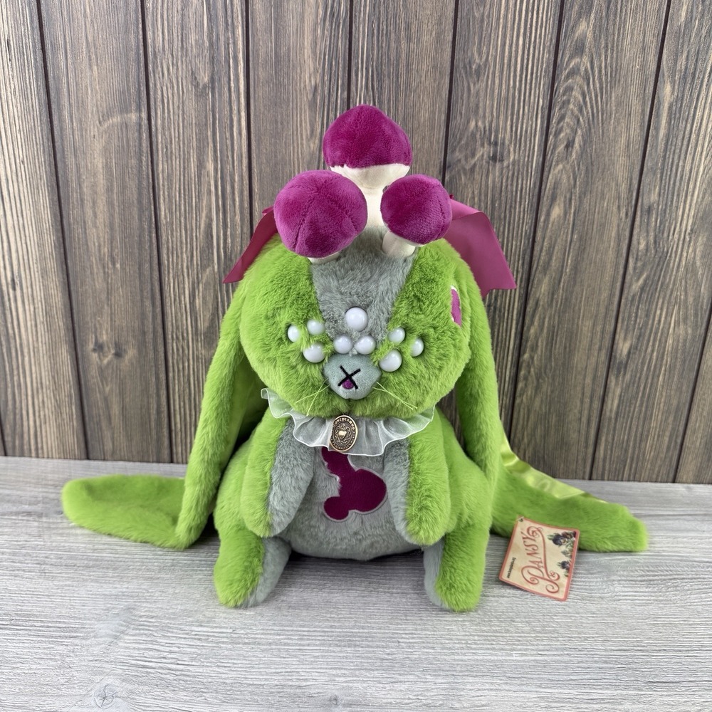 Honeylambs Pansy Limited Edition Zombie Medium Sized Plush Long Ears RARE
